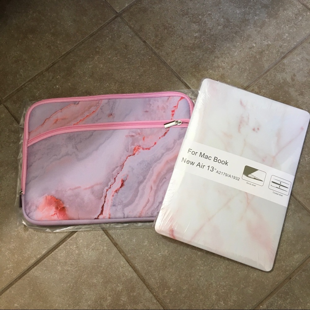 Mac Book Air Scrub Shell and Neoprene Carry Case